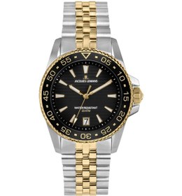 Resim Jacques Lemans 1-2205n Lıverpool Dıver Erkek Kol Saati Gümüş - Siyah 