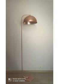 Resim Dylight Retro Metal Rustik Mafsallı Bakır Rustik Köşe Lambader 