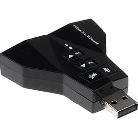 Resim Dora Shopping 4931 7.1 7 Kanal Mikrofon Destekli Çift Girişli Çevirici Harici USB Ses Kartı 