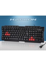 Resim HADRON Hd869 Kablolu Multimedia Klavye Q Siyah 