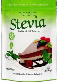 Resim Fibrelle Prebiyotik Lifli Stevialı Tatlandırıcı 400 G 