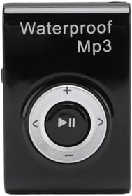 Resim Fockety Su çirmez Mp3 çalar, Yüzme kulaklıklı 8GB sualtı Müzik çalar, Kısa Kordon, Sörf Için Sörf Için Sörf Yapmak Için (BLACK) 