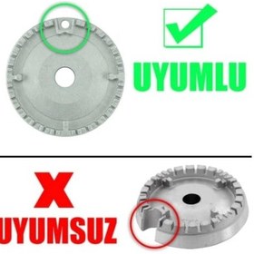Resim Vestel Uyumlu Vinola Ventino Set Üstü Ocak Bek Takımı 4 Gözlü Tam 
