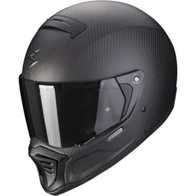 Resim Scorpion Exo Hx1 Carbon Se Retro Motosiklet Kaskı Mat Siyah 