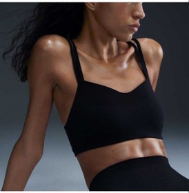 Resim Dri-fit Alate Trace Siyah Bra Spor Sütyeni Do6608 010 Siyah 