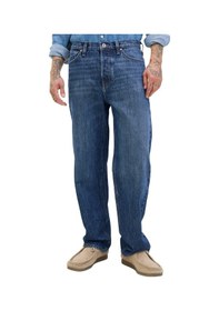 Resim Jack & Jones Erkek Bol Kesim Jeans J&j.12261693 Mavi 