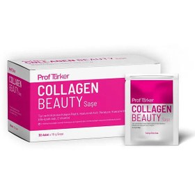 Resim ProfTürker Collagen Beauty 30 Saşe - Hyaluronik asit, Glutatyon, Alfa-lipoik asit, Koenzim Q10 - Aromasız 