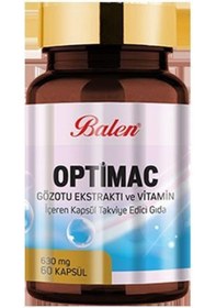 Resim Optimac Göz Otu Ektraktı 60 Kapsül 