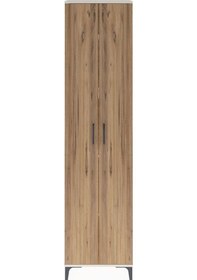 Resim Arges Dolap 4 Raflı 2 Kapaklı 60x30x243 Aytaşı-çam Aytaşı 