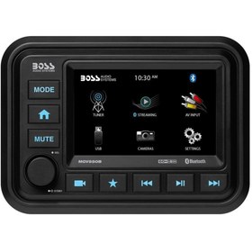 Resim Boss Audio Systems Mgv550b Aux Usb Girişli Bluetoothlu Dokunmatik Marin Teyp 