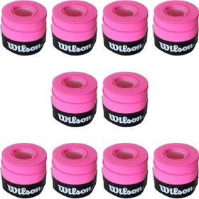 Resim Wilson Comfort Bowl O'grips 10 Adet Grip Tenis Gribi Pembe 