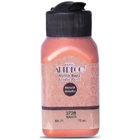 Resim Artdeco Akrilik Boya 75 ML Metalik Bakır 3728 