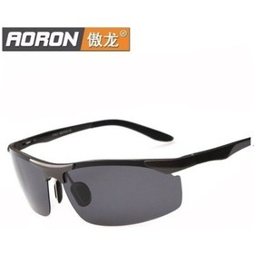 Resim Venturemart Aoron Gece Ve Gece Polarize Gece Görüş Gözlüğü Alüminyum Magnezyum Yarı Çerçeveler Moda Altın 