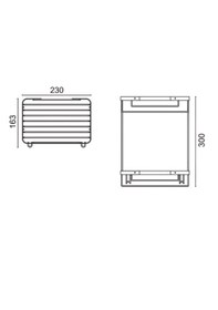 Resim Çelik Banyo İkili Metal Taci 23x15x30 Sabunluk Ve Şampuanlık Mat Siyah 