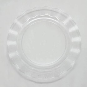 Resim ForWhat Büro Ev Ofis Mutfağı Için 6ADET 22CM Mika Plastik Şeffaf Oval Tabak Seti 