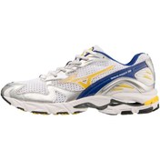 Resim Mizuno Wave Rider 10 Erkek Günlük Giyim Ayakkabısı Beyaz / Lacivert 