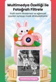 Resim SEYUTECH Çocuk Kamerası Dijital HD Video Kayıt ve Fotoğraf Termal Resim Kağıt Baskılı Yazıcı 
