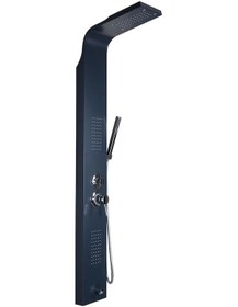 Resim Sam Banyo Kuğu Duş Panel Antrasit 