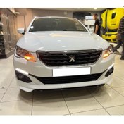 Resim Peugeot 301 Makyajlı Kasa Ön Ek 2017 Ve Üzeri Mat Siyah Plastik Ön Karlık 