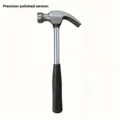 Resim 1 adet Çok Fonksiyonlu Mini Çekiç - Dayanıklı Çelik, El ile Parlatılmış Yüzey, Ahşap İşleri & DIY Projeleri için Kısa Sap, Çok Yönlü Çivi Çekme Aracı, Ahşap İşleme Araçları 