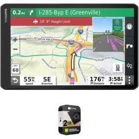 Resim Garmin 010-02315-00 Dezl OTR1000 Premium 2yr Cps Gelişmiş Koruma Paketine Sahip 10" Gps Kamyon Navigatörü Paketi 