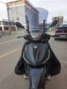 Resim Motocam Piaggio Beverlys 400 Siperlik Ön Cam 2021 2024 Model 44cm Açıkfüme Renkli 4mm 