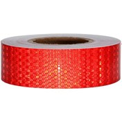 Resim Ranyeek Araçlar İçin Pvc Reflektif Band, Gece Uyarı Ve Dekorasyon, Su Geçirmez, 300x5 Cm, Kırmızı 