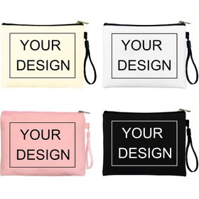 Resim Ad/Logo/Metin/Resim Çantalar Öğretmenler için Hijyen Çantaları/Doğum Günü Hediyeleri Kozmetik Koç Çantaları Mini Makyaj Pouches 