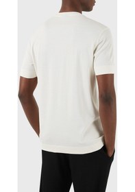 Resim Emporio Armani Erkek T Shirt 3d1th1 1jocz 0128 Ekru 