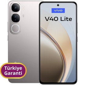 Resim Vivo V40 Lite TR Garanti | 256 GB 8 GB Gri 