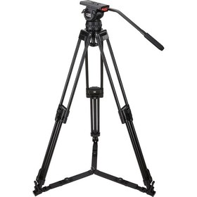 Resim Jieyang Professional V12 Tripod & Spreader Video Tripod 