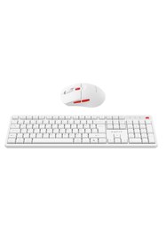 Resim Havit KB261WB Kablosuz Klavye Mouse Seti – Türkçe Q, Ultra Sessiz Tuşlar - Beyaz 