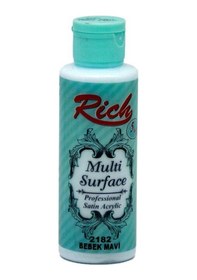 Resim Rich Multi Surface Akrilik Boya 120Ml 2182 Bebek Mavi 