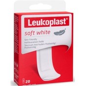 Resim Leukoplast Soft White 19X72 Mm 20 Adet Yara Bandı 