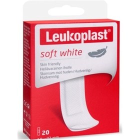 Resim Leukoplast Soft White 19X72 Mm 20 Adet Yara Bandı 
