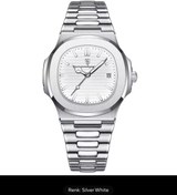 Resim POEDAGAR Lüks Klasik Tasarım Pa&tekss Model Erkek Kol Saati 