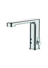 Resim Creavit Fotoselli Lavabo Armatürü Çift Su Girişli Krom Bt.es2410 