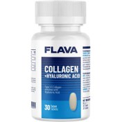 Resim FLAVA Collagen+Hyaluronic Acid 30 Tablet 