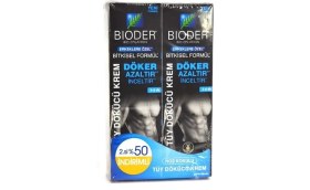 Resim Bioder Erkek Tüy Dökücü Krem 100ML 2'li Paket 