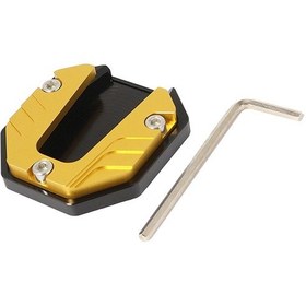 Resim Suntek N1s Için Motosiklet Destek Çubuğu Pad Genişletici Sarı 