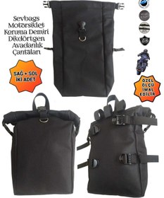 Resim SEVBAGS Motosiklet Koruma Demiri Dikdörtgen Avadanlık Çantaları 600 