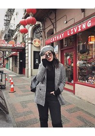 Resim Eke Tekstil Gri Fransız Ressam Avusturalya Yünü Keçe Bere Gri 
