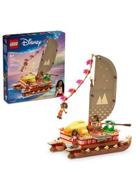 Resim LEGO® ǀ Disney Moana’nın Macera Kanosu 43270 - 6 Yaş ve Üzeri Çocuklar için Yaratıcı Oyuncak Yapım Seti (529 Parça) 