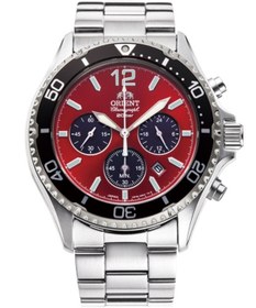 Resim Orient RA-TX0207R10B Mako Chronograph Solar Powered Erkek Kol Saati 