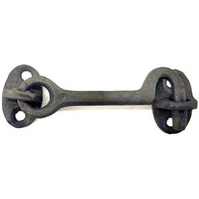 Resim Antika Tarz Dekoratif Pirinç Çengeli - 8,5cm, Oksit 