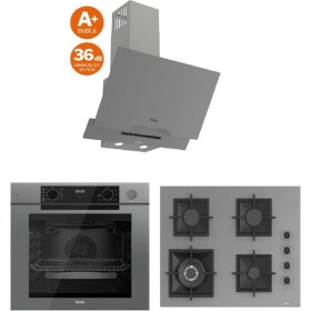 Resim Ferre Fryart-Steam SERISI(QEP64CPR-SC408-D065 Sa ) Ankastre Set 