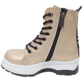 Resim Fix Kids 9603 Parlak Deri Fashion Kız Çocuk Bot Pudra 