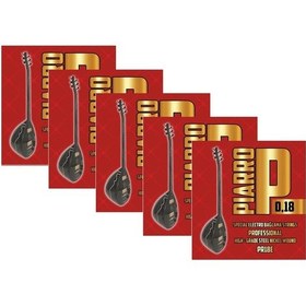 Resim Piarro PR18E Elektro Bağlama Teli Takımı 5 Takım( Topuzlu ) 