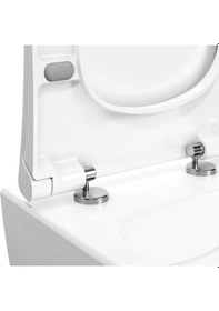Resim Vitra Slim Duroplast Yavaş Kapanan Klozet Kapağı Beyaz 110-003-009 
