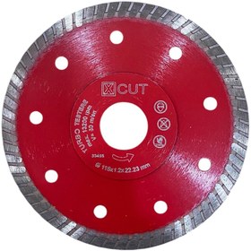 Resim kölner x cut süper ince elmas Granit Fayans Seramik Kesici ultura Ince çapaksız kesim profesyonel 115×1.2mm 
